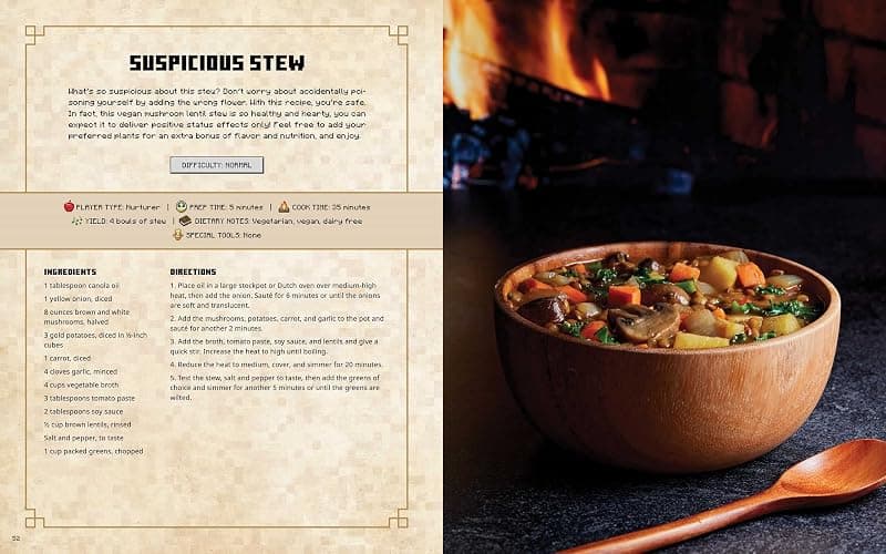 Minecraft: Gather, Cook, Eat! Official Cookbook (Gaming) thumbnail 2