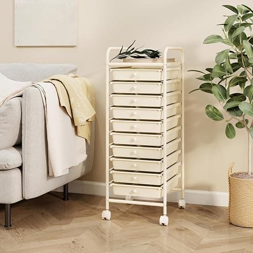 10 Drawer Rolling Cart thumbnail 9
