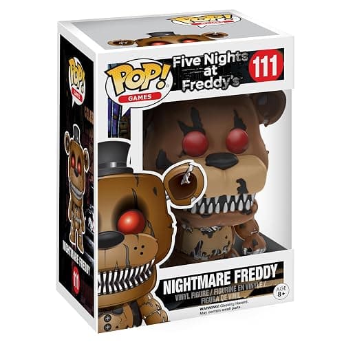 Funko Five Nights at Freddy's - Nightmare Freddy Toy Figure - Image 1