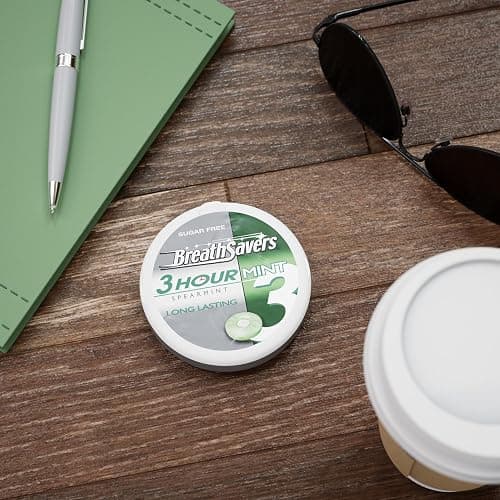 BREATH SAVERS Spearmint Sugar Free Breath Mints Tins, 1.27 oz (8 Count) thumbnail 5