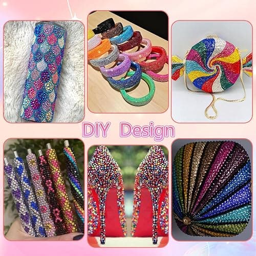 RODAKY Resin Jelly Rhinestones for Crafting Bedazzling,28 Color Rhinestones for Nails Art,3MM Nail Rhinestone and Gems,Nail Diamond Flatback Gems Crystals Charms for Nail Design DIY Makeup Decor thumbnail 6