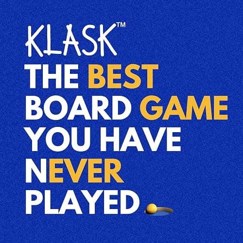 KLASK: The Magnetic Award-Winning Party Game of Skill - for Kids and Adults of All Ages That’s Half Foosball, Half Air Hockey thumbnail 3