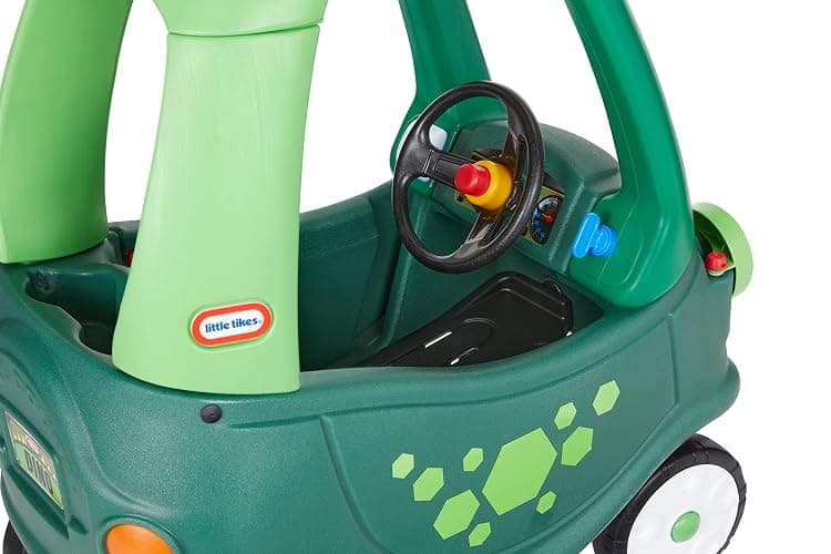 Little Tikes Cozy Coupe Dinosaur – Amazon Exclusive Large, Green thumbnail 6