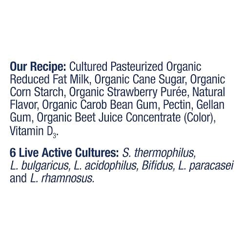 Stonyfield Organic Kids Reduced Fat Yogurt Tubes, Strawberry, 2 oz., 8 Ct thumbnail 4