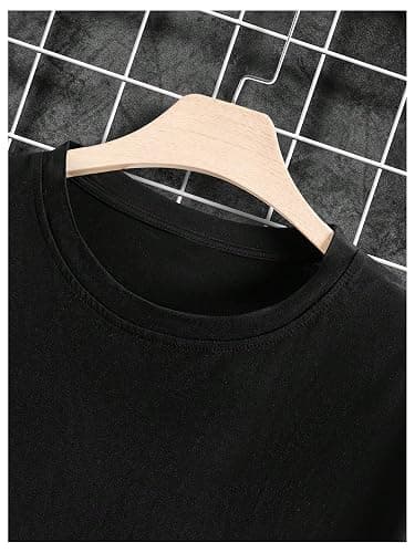 GORGLITTER Men's Round Neck Vintage Graphic T-Shirt Short Sleeve Casual Loose Tee Top thumbnail 3