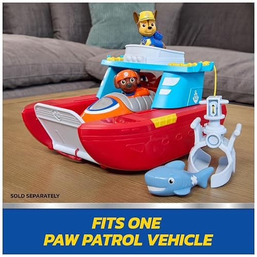 Paw Patrol Sea Patroller Vehicle with Chase and Shark Figure thumbnail 7