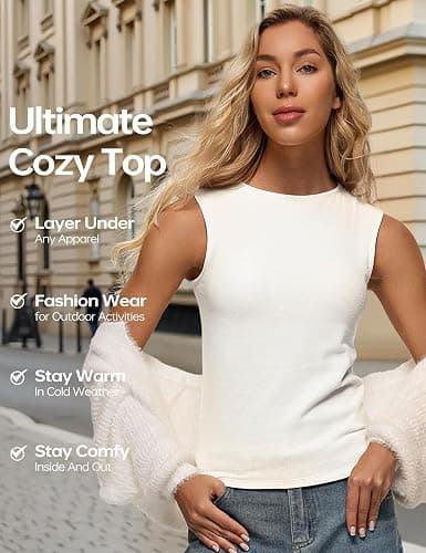 Wingslove Tank Top with Built in Bra for Women Shelf Bra Workout Tank Tops for Spring and Autumn thumbnail 5