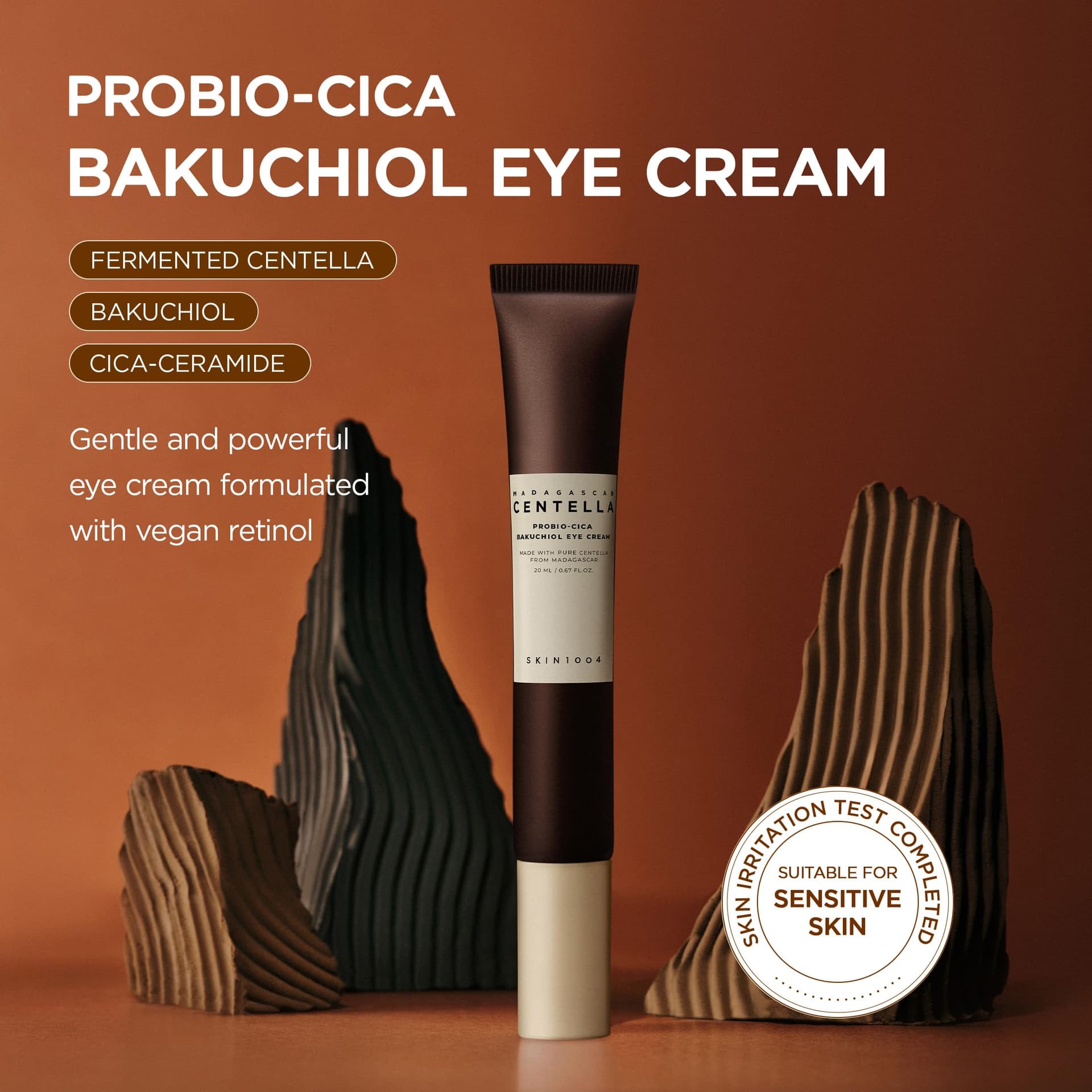 SKIN1004 Creme Para Os Olhos Madagascar Centella Probio-Cica Bakuchiol 0,68 Fl.Oz (20Ml) thumbnail 2