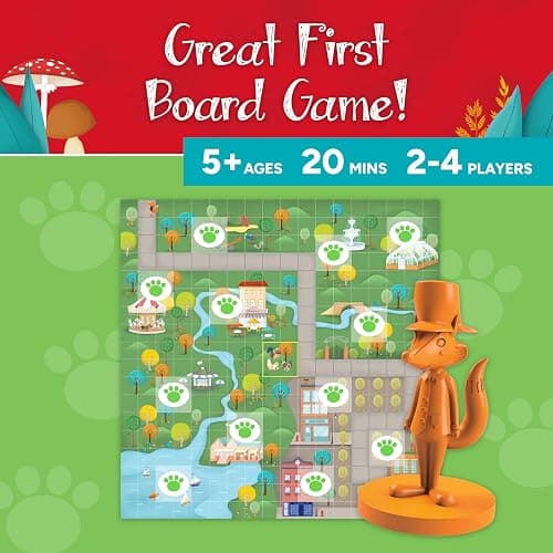 Gamewright | Outfoxed! Game | Board Game | Ages 5+ | 2-4 Players | 20 Minutes Playing Time thumbnail 7