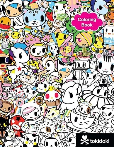 tokidoki Coloring Book - Image 1