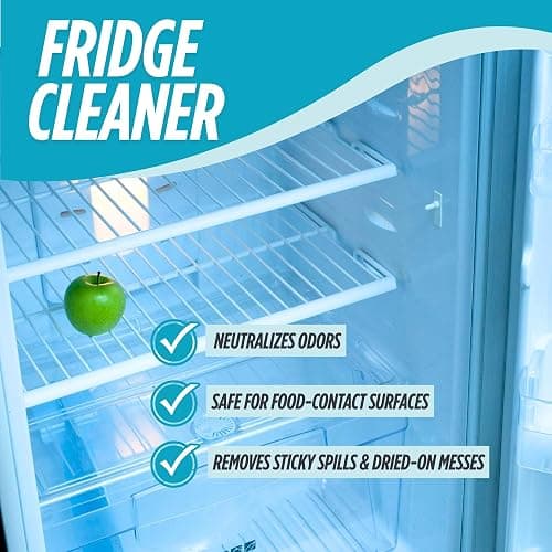 Oh Yuk Fridge Cleaner Spray + Concentrate Combo, Makes 5 Bottles | Spray + 16 oz Concentrate, Makes 5 Bottles, Cleans Inside Fridge, Food-Contact Safe, Biodegradable, Vegan thumbnail 3