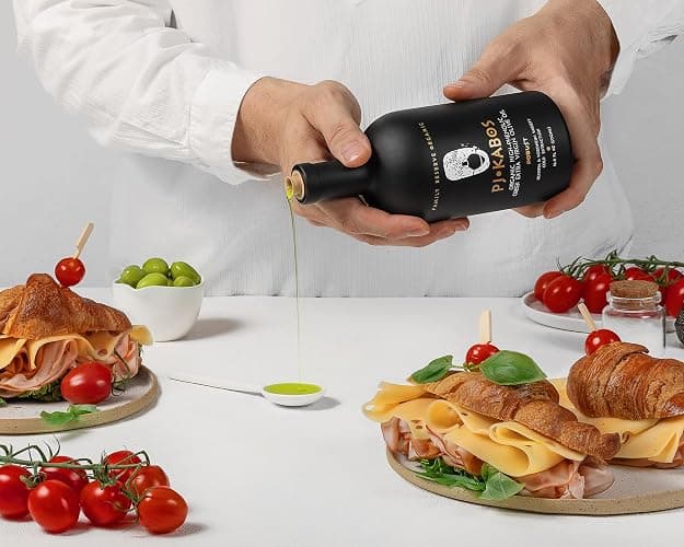 P.J. KABOS 2025 Gold Award Winner, Very High Phenolic (750+ mg/kg), USDA Organic Greek Extra Virgin Olive Oil, Kosher, Greece, Cold Extracted, 16.9oz, “Family Reserve Organic - Robust” - 16.9 Fl Oz (Pack of 1) thumbnail 8