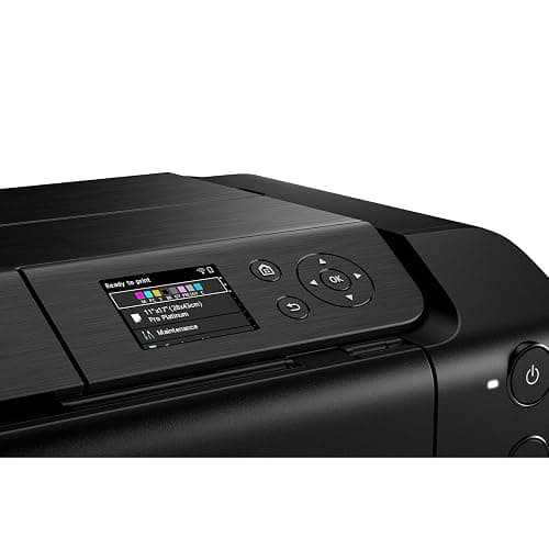 Canon PIXMA PRO-200S Professional 13" Wireless Inkjet Photo Printer with 3.0" Color LCD Monitor, 8-Color Dye-Based Ink, Black thumbnail 7