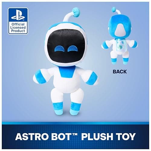 Sony PlayStation Astro Bot Plush, Official PlayStation 5 Plushies, Video Game Merch, Stuffed Animal for Kids and Collectors, 9” thumbnail 3