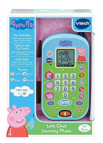 VTech Peppa Pig Let's Chat Learning Phone thumbnail 4