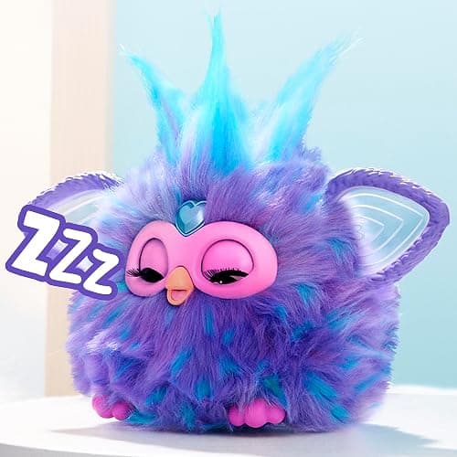 Furby Purple, 15 Fashion Accessories, Interactive Plush Toys for 6 Year Old Girls & Boys & Up, Voice Activated Animatronic thumbnail 5