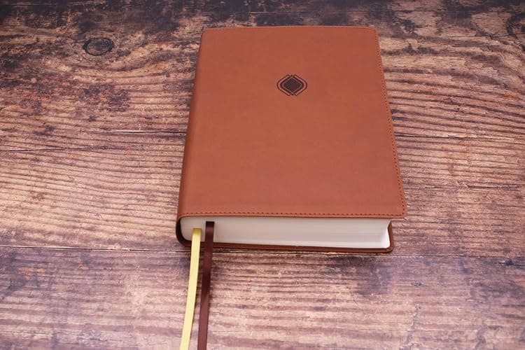Amplified Journal the Word Bible, Leathersoft, Brown: Reflect, Take Notes, or Create Art Next to Your Favorite Verses thumbnail 9