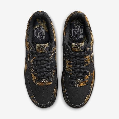 Air Force 1 '07 Realtree Men's Shoes (Off Noir/Multi-Color/Gum Yellow/Multi-Color) Size 7 thumbnail 4