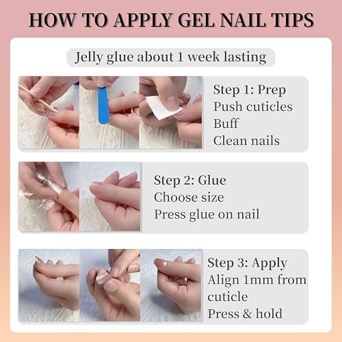 24 Pcs Polka Dot French Tip Press on Nails Short Oval Fake Nails 3D Red Ladybug Designs Stick On Nails Kit Black Polka Dot Acrylic False Nails Press ons Ladybug Full Cover Artificial Nails for Women thumbnail 6