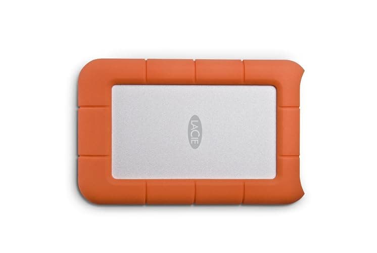 LaCie Rugged Mini, 2TB, 2.5", Portable External Hard Drive, for PC Mac iPad and iPhone, Data Rescue Service (LAC9000298) thumbnail 4