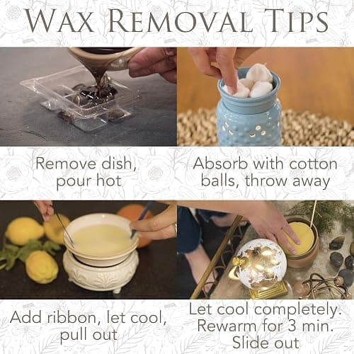 Candle Warmers ETC. Illumination Fragrance Warmer- Light-Up Warmer for Warming Scented Candle Wax Melts and Tarts or to Freshen Room, Grey Hearthstone thumbnail 6