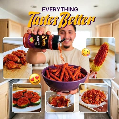 Tizon Lumbre Mexican Seasoning Powder, Fuego Flavor, Snack Seasoning for Popcorn, Chips, Nuts, Fruits thumbnail 4