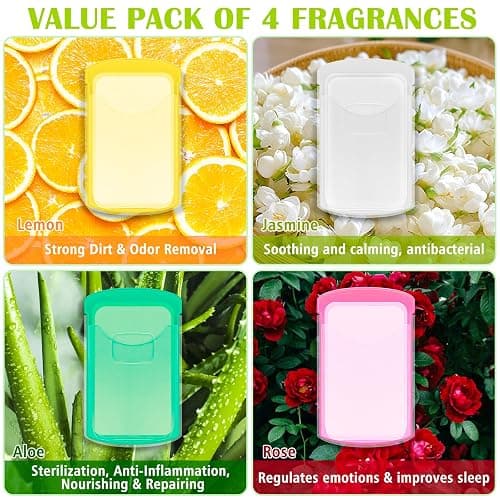 2 Boxs (100 Sheets) Hand Washing Soap Sheets for Outdoor Travel,Portable Camping Hand Soap,Hiking Washing Hand Bath Paper Soap for Travel,BBQ,Party,School,Girls(Yellow&Pink) thumbnail 4
