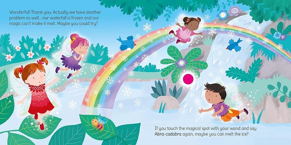 Wand Books: Fairy Magic: An Enchanting Interactive Board Book with a Magical Wand, Bringing Fairyland to Life with Glittering Sounds and Beautiful Artwork thumbnail 3