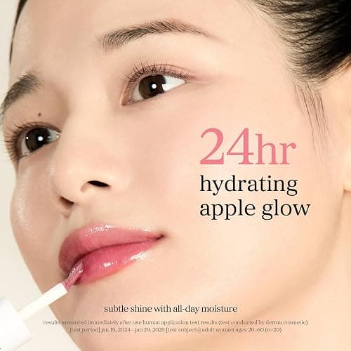 NOONI Korean Lip Oil - Appleplum | Long-Lasting, Moisturizing, Plumping, Revitalizing for Dry Lips, Waterproof, No Peel Off, Korean Tint, Hydrating Lip Stain, Nourishing Crystal Clear, 0.12 FL Oz thumbnail 7
