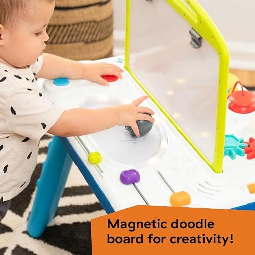 Baby Einstein Curiosity Table Activity Play Station, Montessori Floor Toy and Interactive Workbench, 12 Months and Up thumbnail 8
