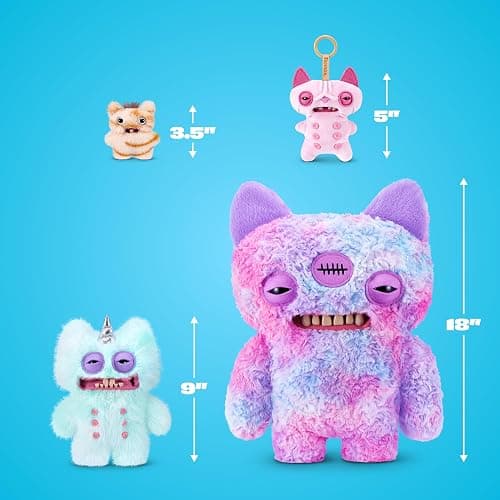 Fuggler Fugglercorns 9 Inch Plush Collectible Toy (Stinkface) by ZURU | Funny Ugly Monster with signature teeth, soft & huggable collectible plush, for fans & collectors, gift for tweens & teens thumbnail 3