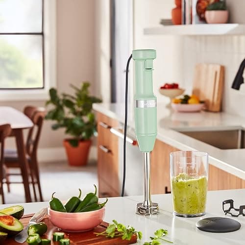 KitchenAid Variable Speed Corded Hand Blender KHBV53, Pistachio thumbnail 2