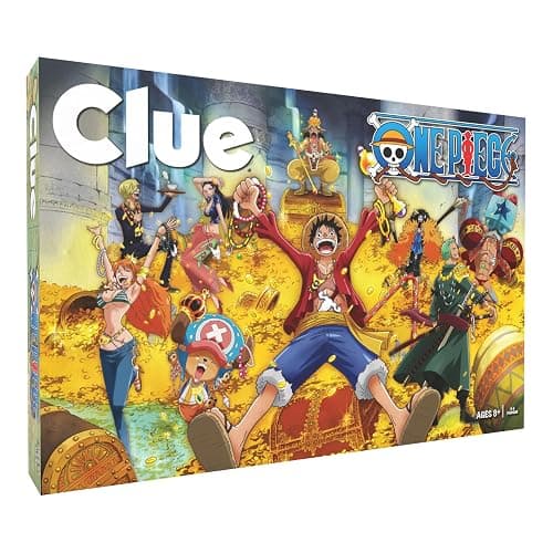CLUE: One Piece Board Game, Find Hidden Pirate Treasure with Luffy and The Straw Hat Crew, Explore Iconic Locations Like Dressrosa, Drum Kingdom & Water Seven, Official Toei Animation Game, Ages 8+ - Image 1