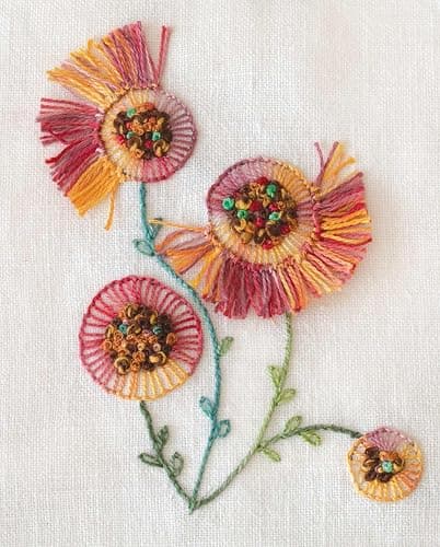 Creative Stitches for Contemporary Embroidery: Visual Guide to 120 Essential Stitches for Stunning Designs (Volume 1) thumbnail 3