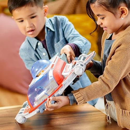 Star Wars: Young Jedi Adventures The Crimson Firehawk, 17-Inch Ship with 2 Action Figures, Toys, Preschool Toys for 3 Year Old Boys & Girls thumbnail 12