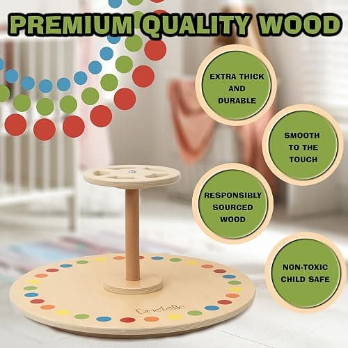 Wooden Spinner Seat thumbnail 6