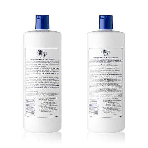 Mane 'N Tail Shampoo & Conditioner Combo Set (32 oz Each) For Horses and Humans For A "Down to the Skin" Cleansing and Conditioning thumbnail 2