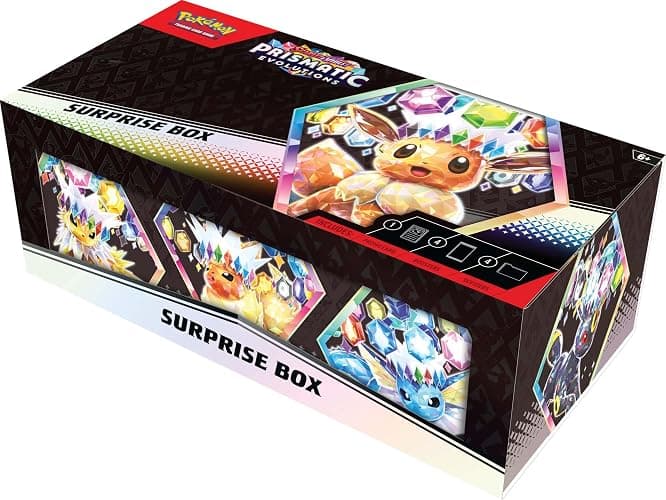 Pokemon TCG Scarlet & Violet 8.5 Prismatic Evolutions Surprise Box thumbnail 3