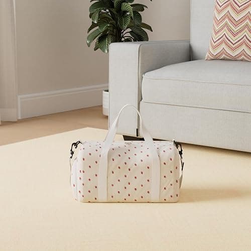 BLUBOON Duffle Bag Girls Kids Cute Gym Bag with Shoes Compartment & Wet Separation Waterproof Sports Overnight Travel Bag thumbnail 2