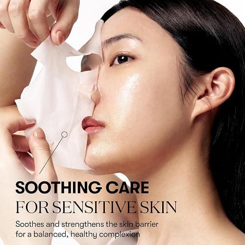 VT COSMETICS CICA Daily Soothing Mask 30 Sheets, Centella Asiatica & Hyaluronic Acid for Moisturizing & Hydrating, Instant Calm & Glow, Skin Softening Facial Mask, Korean Face Mask thumbnail 4