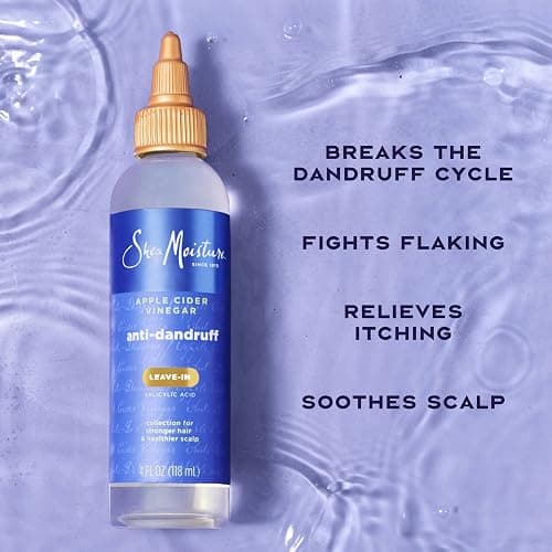 SheaMoisture Anti-Dandruff Leave-In Apple Cider Vinegar & Salicylic Acid To Soothe Scalp System for a Healthier Scalp 4 oz thumbnail 4