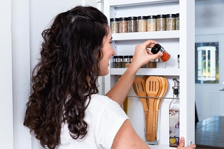 Cabidor Classic | Behind The Door | Adjustable | Medicine Cabinet, Kitchen Cabinet, & Bathroom Storage Cabinet thumbnail 2