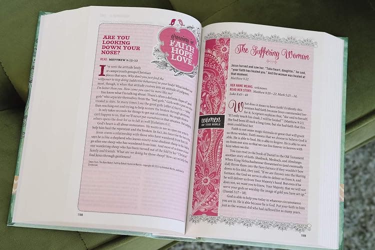NIV, Bible for Teen Girls, Hardcover: Growing in Faith, Hope, and Love – The Perfect Christian Faith Gift for Your Teenage Girl, Age 13-18 thumbnail 11