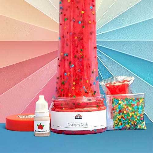Elmer's Color Wheel Slime Kit, Includes Elmer's Gue Premade Slime, Clay Color Pigments, Scents, Sheet Labels, 24 Piece Kit thumbnail 2