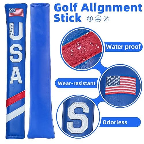 Golf Alignment Stick Cover Case Holder Hold at Least 3 Sticks thumbnail 4
