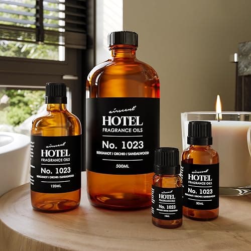 AirScent Hotel Diffuser Oil No. 1023 Inspired by The Baccarat Hotel Scent - Love Affair Fragrance Oil for Ultrasonic and Waterless Diffusers and Crafting - 10 mL, 0.34 fl oz Glass Bottle with Dropper thumbnail 4