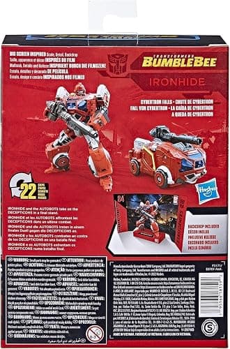 Transformers Toys Studio Series 84 Deluxe Class Bumblebee Ironhide Action Figure - Ages 8 and Up, 4.5-inch thumbnail 4