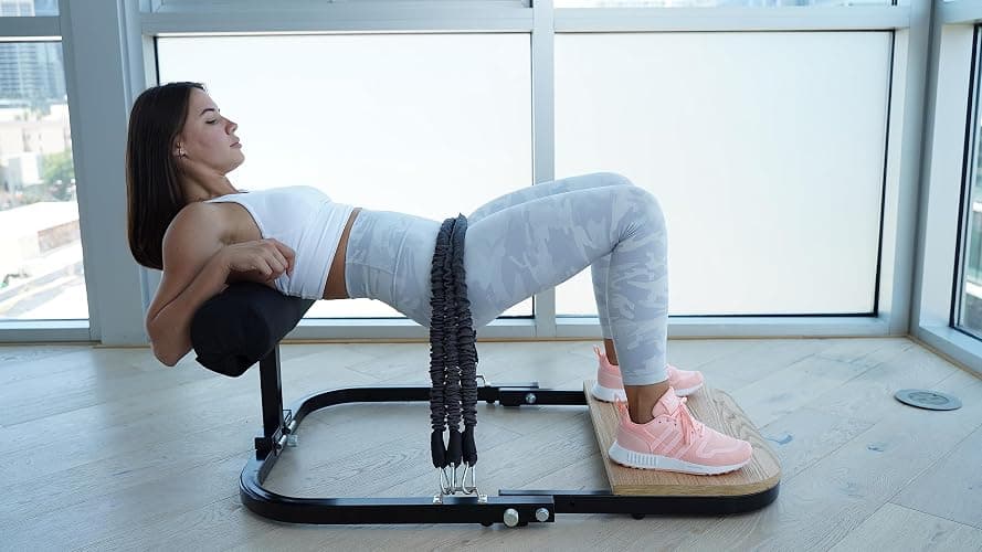 BootySprout Hip Thrust Machine for High Resistance Glute Training - Home Gym Workout - Comes with 45, 90, and 135 Lbs of Resistance thumbnail 8