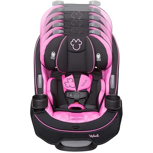 Disney Convertible Car Seat, Rear Facing 5-40 pounds, Forward Facing 30-65 pounds, Booster 40-100 lbs, Convert From Infant to Toddler, Simply Minnie thumbnail 8