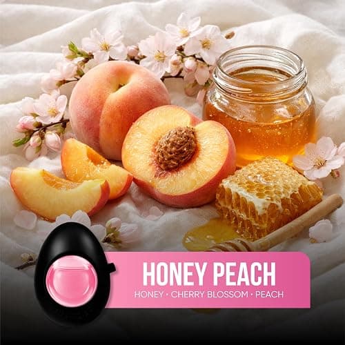 Air Jungles Car Air Freshener Vent Clip 3 Count, Honey Peach Scent, 4 ml Each, Long-Lasting Car Odor Eliminator, Easy Clip-On Design, Up to 90 Days Freshness for Cars, Trucks, and SUVs thumbnail 3